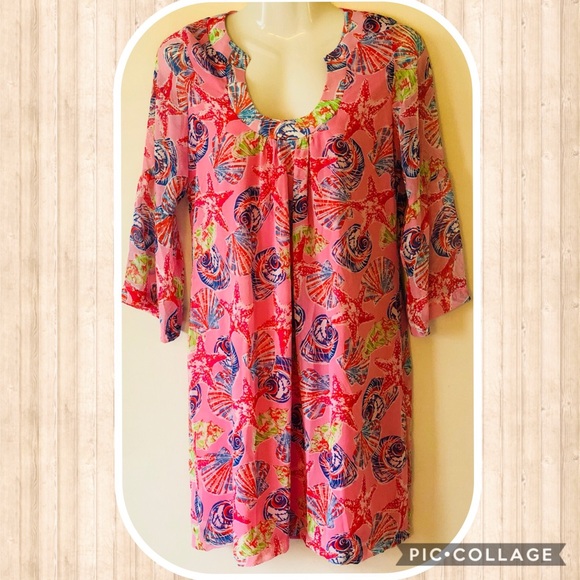 Tracy Negoshian Dresses & Skirts - 1left Boutique-Tracy Negoshian pink seashell dress